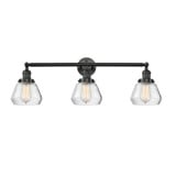 Fulton 3 Light Bath Vanity 10 Inch Tall and 30 Inch Wide by Innovations - 205-G17