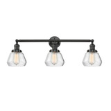 Fulton 3 Light Bath Vanity 10 Inch Tall and 30 Inch Wide by Innovations - 205-G17
