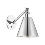 Berkshire Metal 100W 1 LED Adjustable Wall Sconce 10 X 8 by Innovations - 317-1W-MBC-8-LED