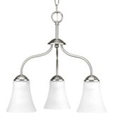 Classic 3 Light Small Chandelier by Progress - P4762