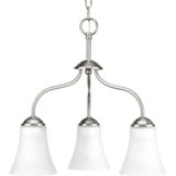 Classic 3 Light Small Chandelier by Progress - P4762