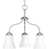Classic 3 Light Small Chandelier by Progress - P4762