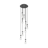Owego 9 Light Multi Pendant 83.25 Inch Tall and 18 Inch Wide by Innovations - 119-451-1P-G451-4