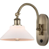 Orwell 1 Light Adjustable Swing Arm Wall Sconce 10.5 X 8.38 by Innovations - 518-1W-G13