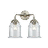Canton 2 Light Bath Vanity 12.5 Inch Tall and 14 Inch Wide by Innovations - 284-2W-G18