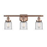 Bell 100W 3 LED Bath Vanity 12 Inch Tall and 26 Inch Wide by Innovations - 916-3W-G5-LED