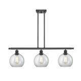 Athens 3 Light Stem Hung Island 10.5 Inch and 36 Inch Wide by Innovations - 516-3I-G12-8
