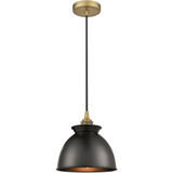 Adirondack 1 Light Cord Mini Pendant 8.5 InchX8.25 Inch by Innovations - 616-1P-M14