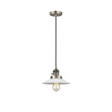 Halophane 1 Light Cord Cone Mini Pendant 5.13 X 9 Inch Wide by Innovations - 201CSW-G1