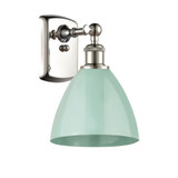 Plymouth 1 Light Wall Sconce 10.5 Inch Tall X 7.5 Inch Wide by Innovations - 516-1W-PLYM-75