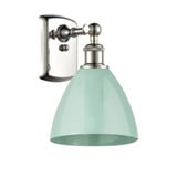 Plymouth 1 Light Wall Sconce 10.5 Inch Tall X 7.5 Inch Wide by Innovations - 516-1W-PLYM-75