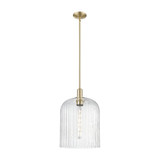 Bridal Veil 1 Light Mini Pendant 18.13 Inch and 12 Inch Wide by Innovations - 716-1S-G559-12