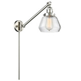 Fulton 100W 1 LED Adjustable Swing Arm Wall Sconce 25 X 8 by Innovations - 237-G17-LED
