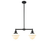 Oxford 100W 2 LED Stem Adjustable Island 10 and 24 Inch Wide by Innovations - 209-G53-LED