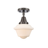 Oxford 100W 1 LED Semi Flush Mount 9 Inch and 7.5 Inch Wide by Innovations - 447-1C-G53-LED