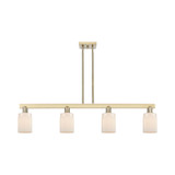 Hadley 4 Light Stem Hung Island 9.88 and 47.25 Inch Wide by Innovations - 716-4I-G34