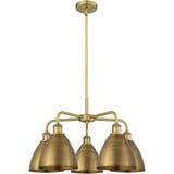 Bristol 5 Light Chandelier 15 Inch Tall and 25.5 Inch Wide by Innovations - 516-5CR-MBD-75