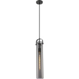 Pilaster 1 Light Glass Pendant 25 Inch and 4.75 Inch Wide by Innovations - 413-1PS-G413-1S-4