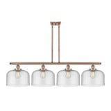 Bell 100W 4 LED Stem hung Large Island 10 X 48 Inch Wide by Innovations - 916-4I-G7-L-LED