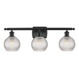 Athens 3 Light Bath Vanity 9.13 Inch Tall X 25.88 Inch Wide by Innovations - 516-3W-G122C-6