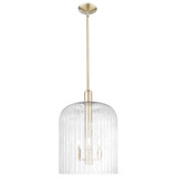 Bridal Veil 1 Light Mini Pendant 17.88 Inch and 12 Inch Wide by Innovations - 716-3S-G559-12