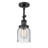 Bell 100W 1 LED Adjustable Semi Flush Mount 14.5X5 Inch Wide by Innovations - 201F-G5-LED