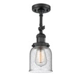 Bell 100W 1 LED Adjustable Semi Flush Mount 14.5X5 Inch Wide by Innovations - 201F-G5-LED