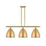 Bristol 100W 3 LED Stem hung Island 11.63 InchX36 Inch Wide by Innovations - 516-3I-MBD-9-LED