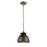 Adirondack 1 Light Mini Pendant 8.5 Inch and 8.25 Inch Wide by Innovations - 516-1S-M14