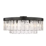 Ciara 9 Light 27 Inch Wide Semi Flush Mount by Golden - 1768-9SF