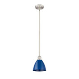Plymouth 1 Light Stem Hung Mini Pendant 9 and 7.5 Inch Wide by Innovations - 616-1S-PLYM-75