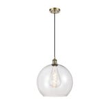 Athens 1 Light Cord Hung Pendant 16.63 X 13.75 Inch Wide by Innovations - 516-1P-G12-14