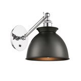Adirondack 1 Light Adjustable Wall Sconce 8.5 InchX8.25 Inch by Innovations - 317-1W-M14