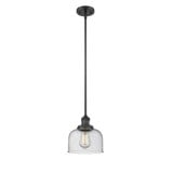 Bell 100W 1 LED Adjustable Mini Pendant 11.63X7.75 Inch Wide by Innovations - 206-G7-LED