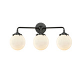 Beacon 100W 3 LED Bath Vanity 9 Inch Tall and 24 Inch Wide by Innovations - 284-3W-G20-6-LED
