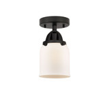 Bell 1 Light Semi Flush Mount 9.25 Inch Tall and 5 Inch Wide by Innovations - 288-1C-G5