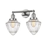 Bullet 2 Light Adjustable Bath Vanity 15 and 17.63 Inch Wide by Innovations - 208-G66-7