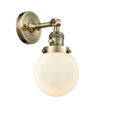 Beacon 100W 1 LED Adjustable Down Wall Sconce 12 and 6 Wide by Innovations - 203SW-G20-6-LED