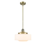 Bridgeton 100W 1 LED Stem Hung Mini Pendant 9.38 X 12 by Innovations - 201S-G69-12-LED