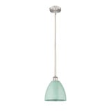 Plymouth 1 Light Stem Hung Mini Pendant 10.63 X 9 Inch Wide by Innovations - 616-1S-PLYM-9