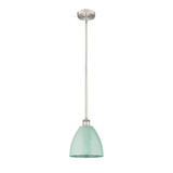 Plymouth 1 Light Stem Hung Mini Pendant 10.63 X 9 Inch Wide by Innovations - 616-1S-PLYM-9
