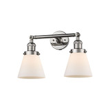 Cone 100W 2 LED Adjustable Bath Vanity 10 and 16 Inch Wide by Innovations - 208-G6-LED