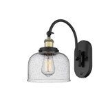 Bell 1 Light Adjustable Swing Arm Wall Sconce 12.5 X 8 by Innovations - 918-1W-G7