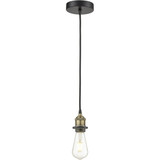 Edison 1 Light Cord Hung Mini Pendant 3.25 X 4.75 Inch Wide by Innovations - 616-1P