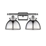 Adirondack 2 Light Bath Vanity 9.5 Inch and 18.25 Inch Wide by Innovations - 516-2W-M14