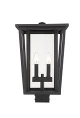 Seoul 2 Light Outdoor Post Mount Lantern 11.25 x 20.75 In by Z-Lite - 571PHBS2