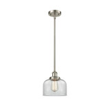 Bell 100W 1 LED Mini Pendant 10 Inch Tall and 8 Inch Wide by Innovations - 916-1S-G7-LED