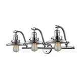 Railroad 3 Light Adjustable Bath Vanity 12 and 28 Inch Wide by Innovations - 515-3W-M1-M7