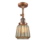 Chatham 100W 1 LED Adjustable Semi Flush Mount 16.75X7 Inch by Innovations - 201F-G14-LED