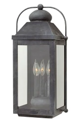 Anchorage 3 Light Outdoor Candle Style Wall Lantern by Hinkley - 1855